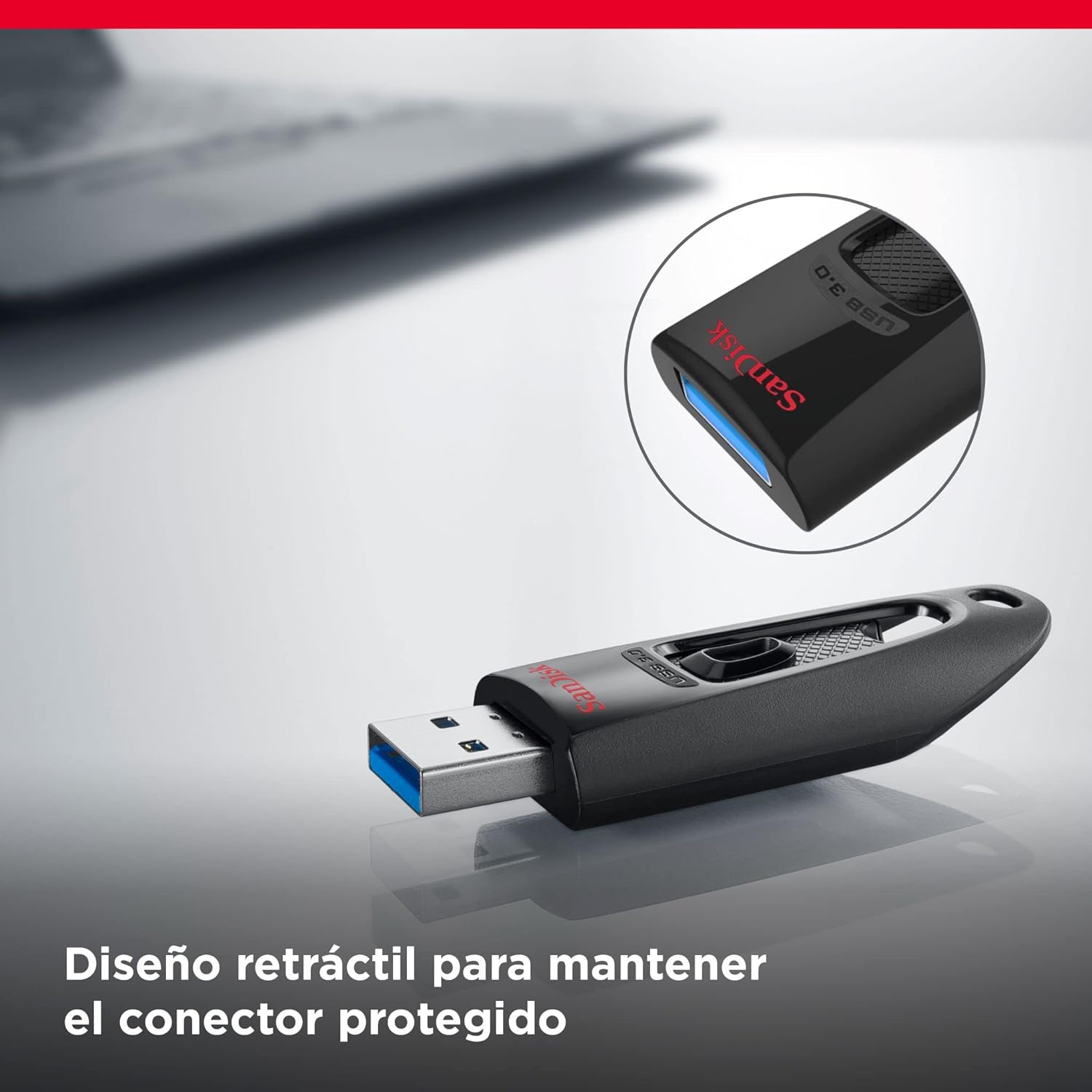 Thumbnail 4 de SanDisk Ultra 128 GB USB 3.0 130 MB/s flash drive