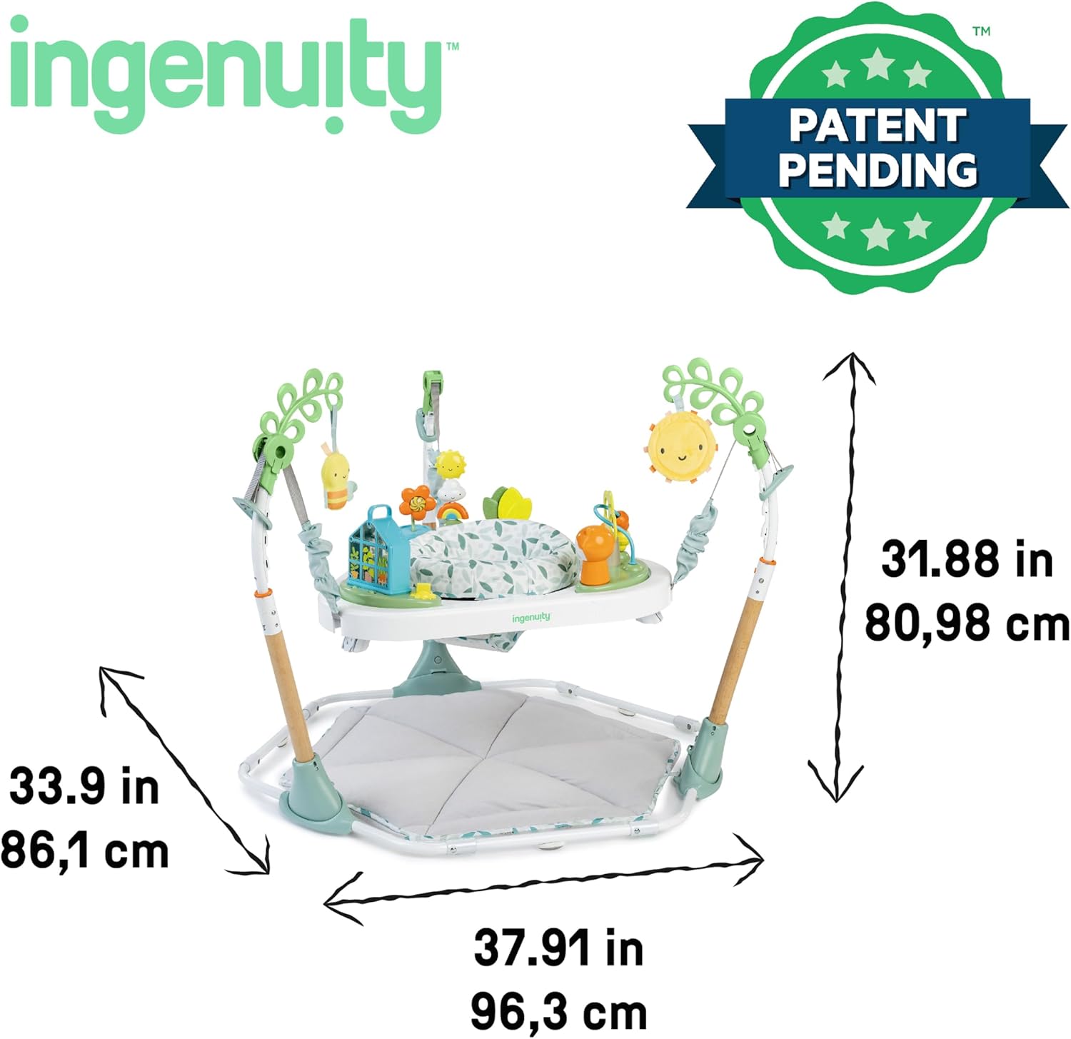 Thumbnail 6 de Ingenuity Tummy-to-Toes 6-en-1 Centre d'activités