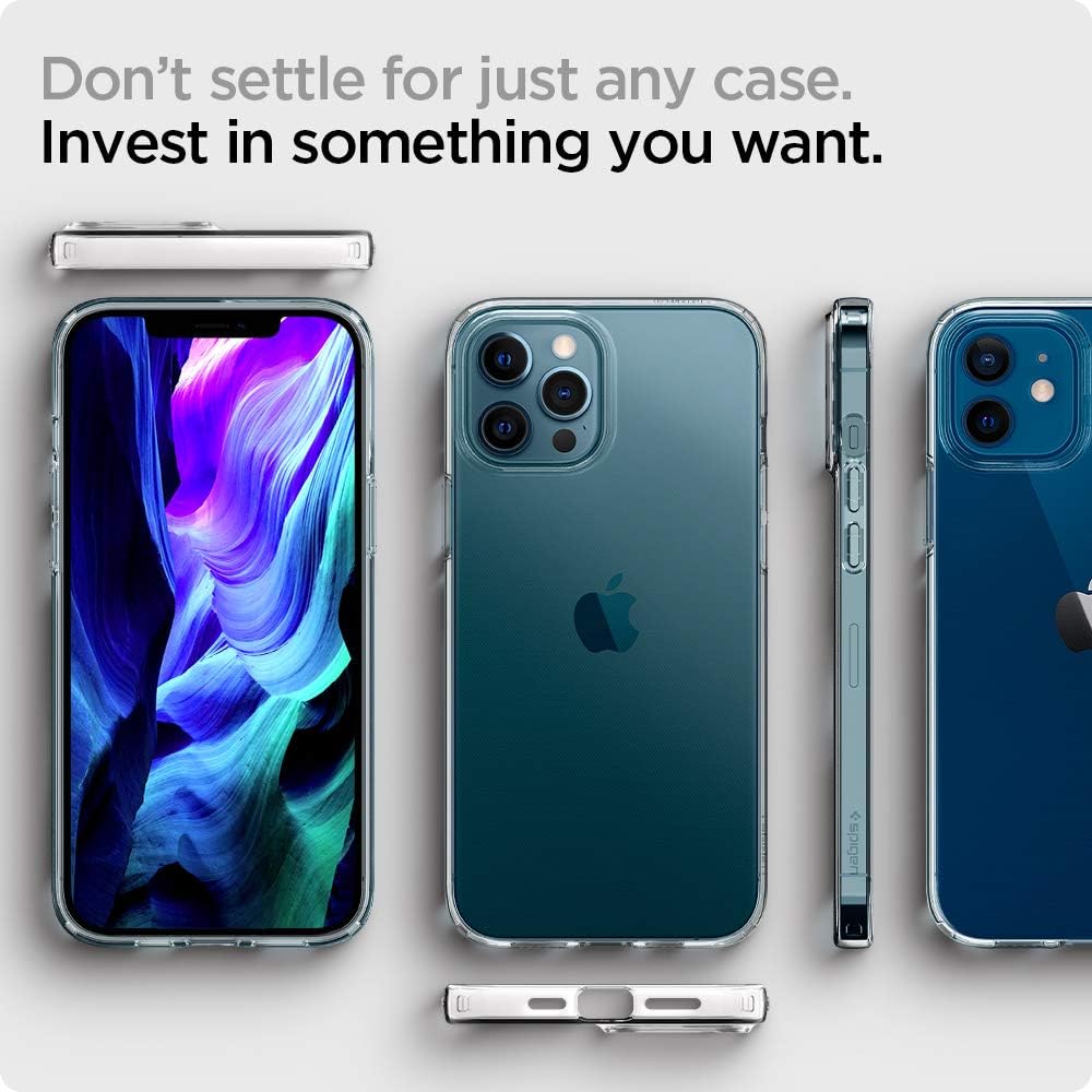 Thumbnail 6 de Spigen Liquid Crystal Coque iPhone 12/12 Pro transparente