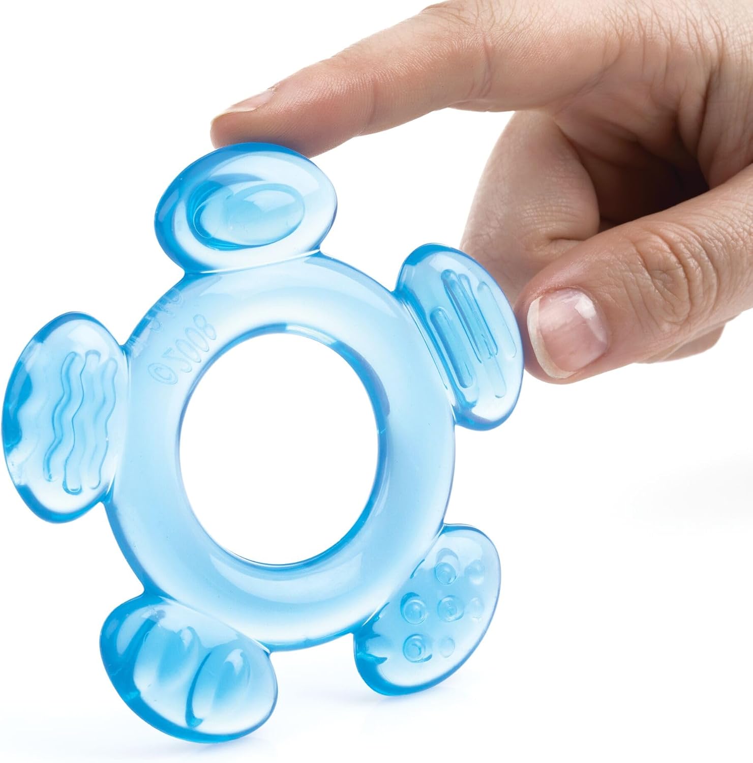 Detalle de Nuby Ensemble de dentition en 3 Étapes – Lot de 3 Anneaux Texturés pour Bébé