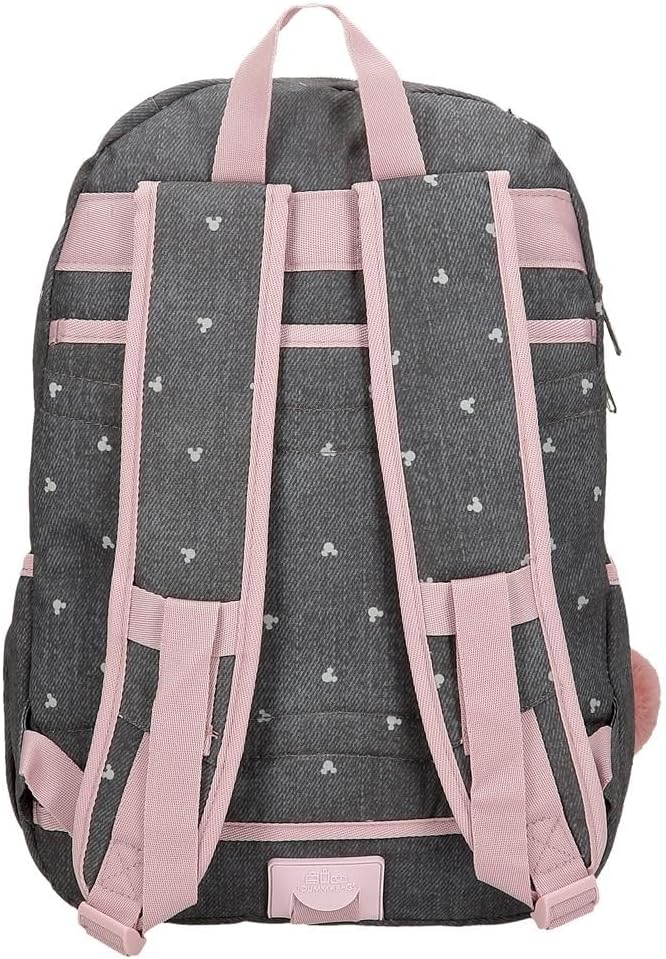 Detalle 1 de Joumma Bags Mickey Studs mochila 32 cm