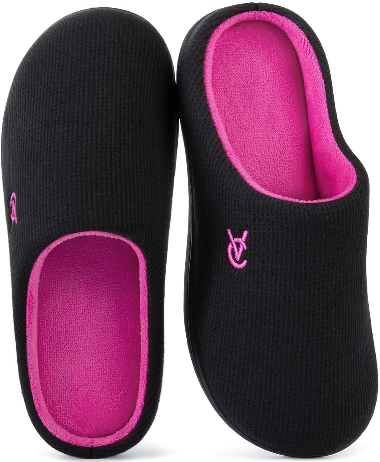 Detalle de VeraCosy Chaussons confortables à deux tons pour femmes