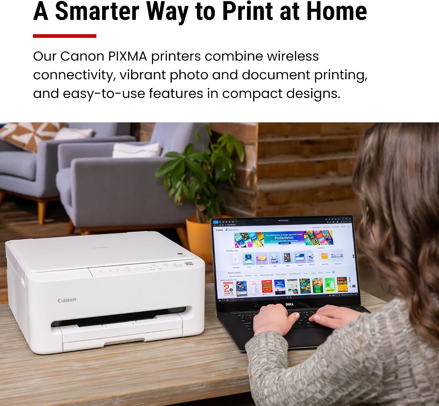 Thumbnail 6 de Canon PIXMA TS4320 Wireless Color Inkjet Printer