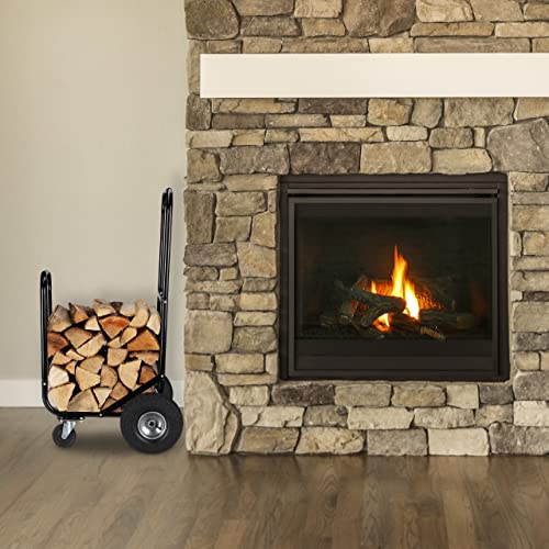 Thumbnail 1 de Relaxdays Carro leña 60 kg 107,5×52×58 cm 🚚