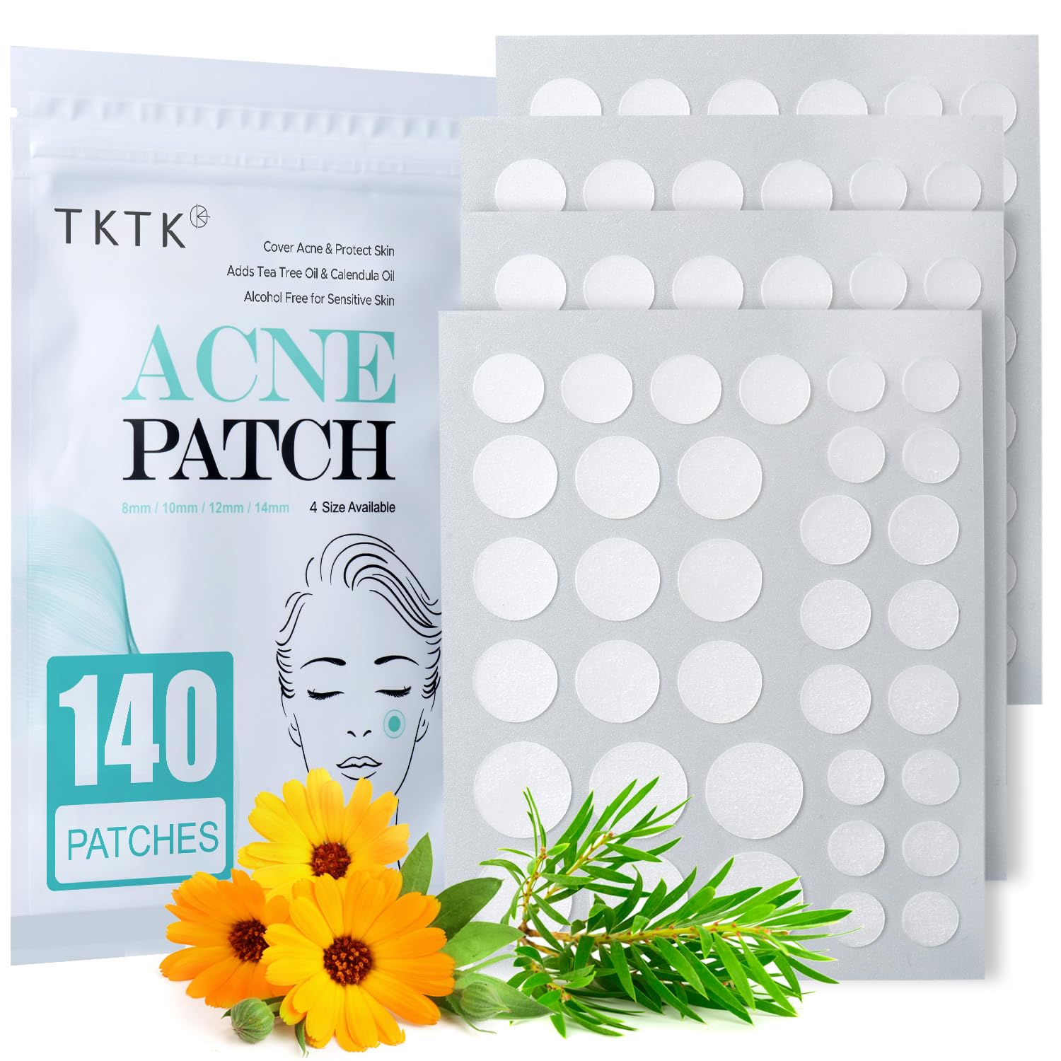 Detalle de TKTK Pimple Patch Acne Patch 140-pack