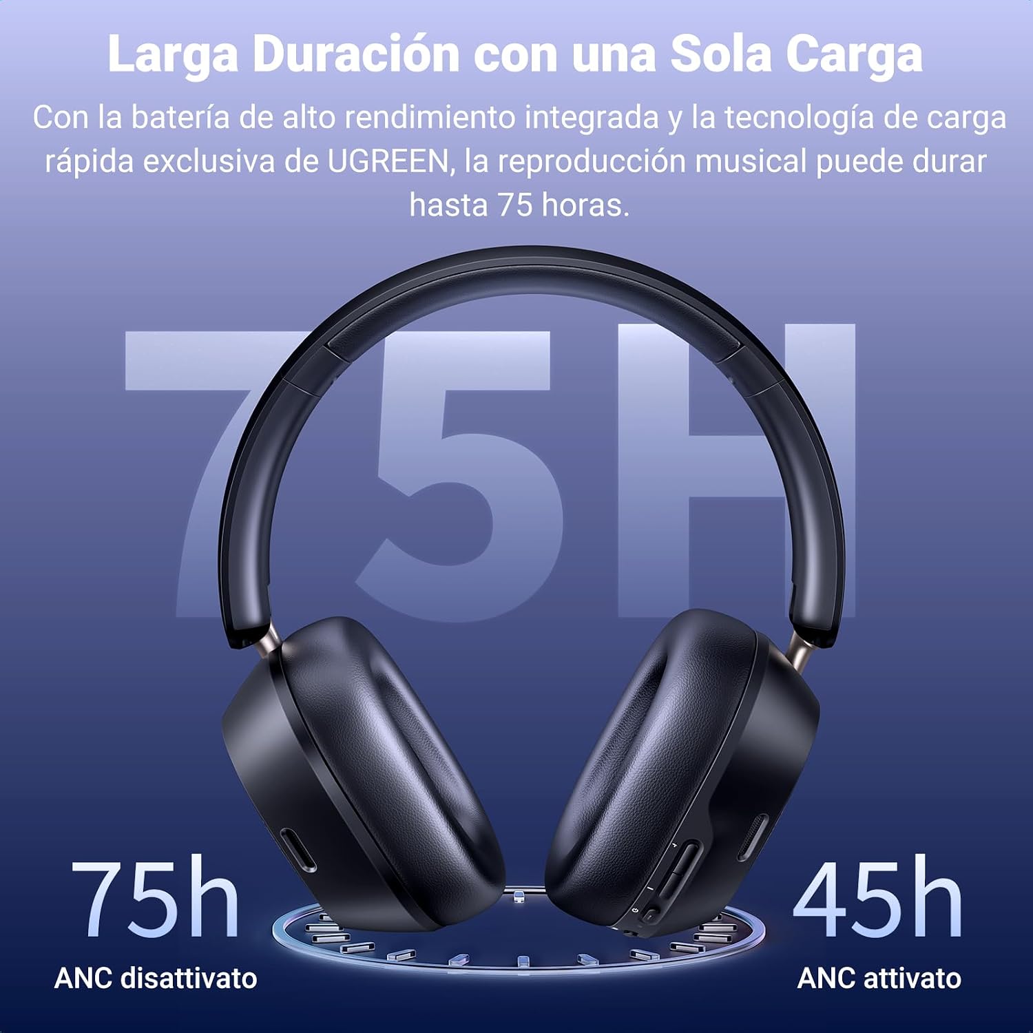 Thumbnail 4 de UGREEN HiTune Max5c Auriculares ANC 75 h