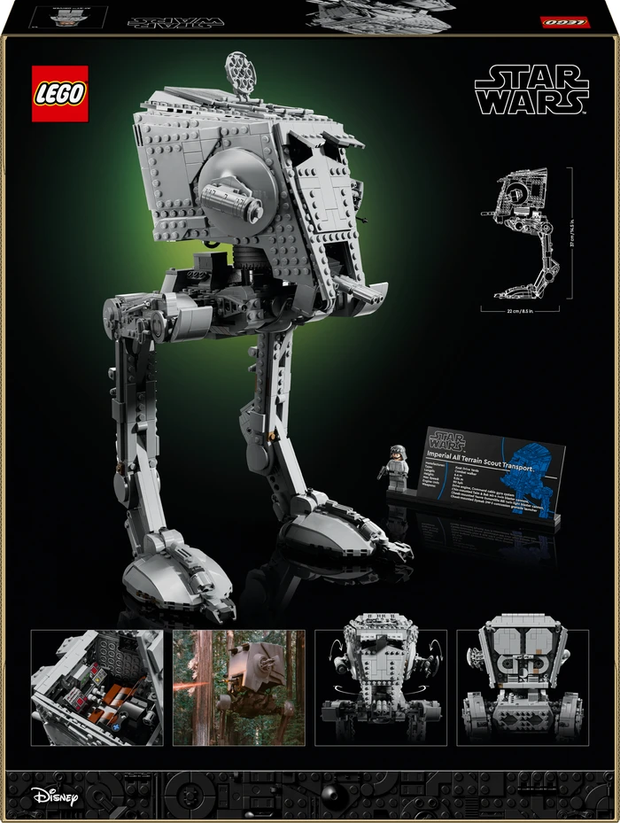 Thumbnail 7 de LEGO Star Wars AT-ST Kampfläufer 75417 – eindrucksvolle Schlachtfeld-Darstellung