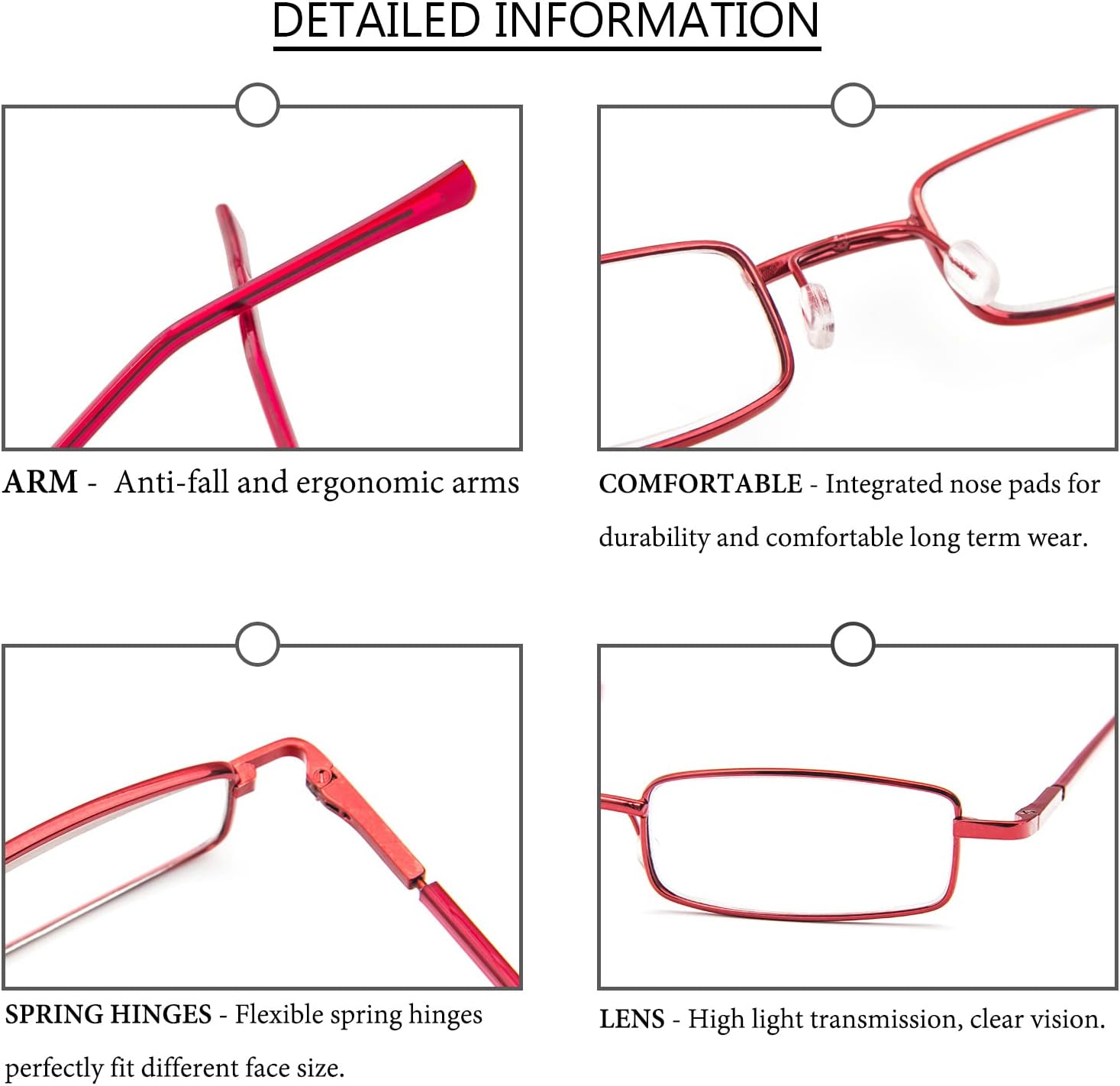 Detalle 1 de KoKoBin Flexibel Lesebrille +2 Dioptrien