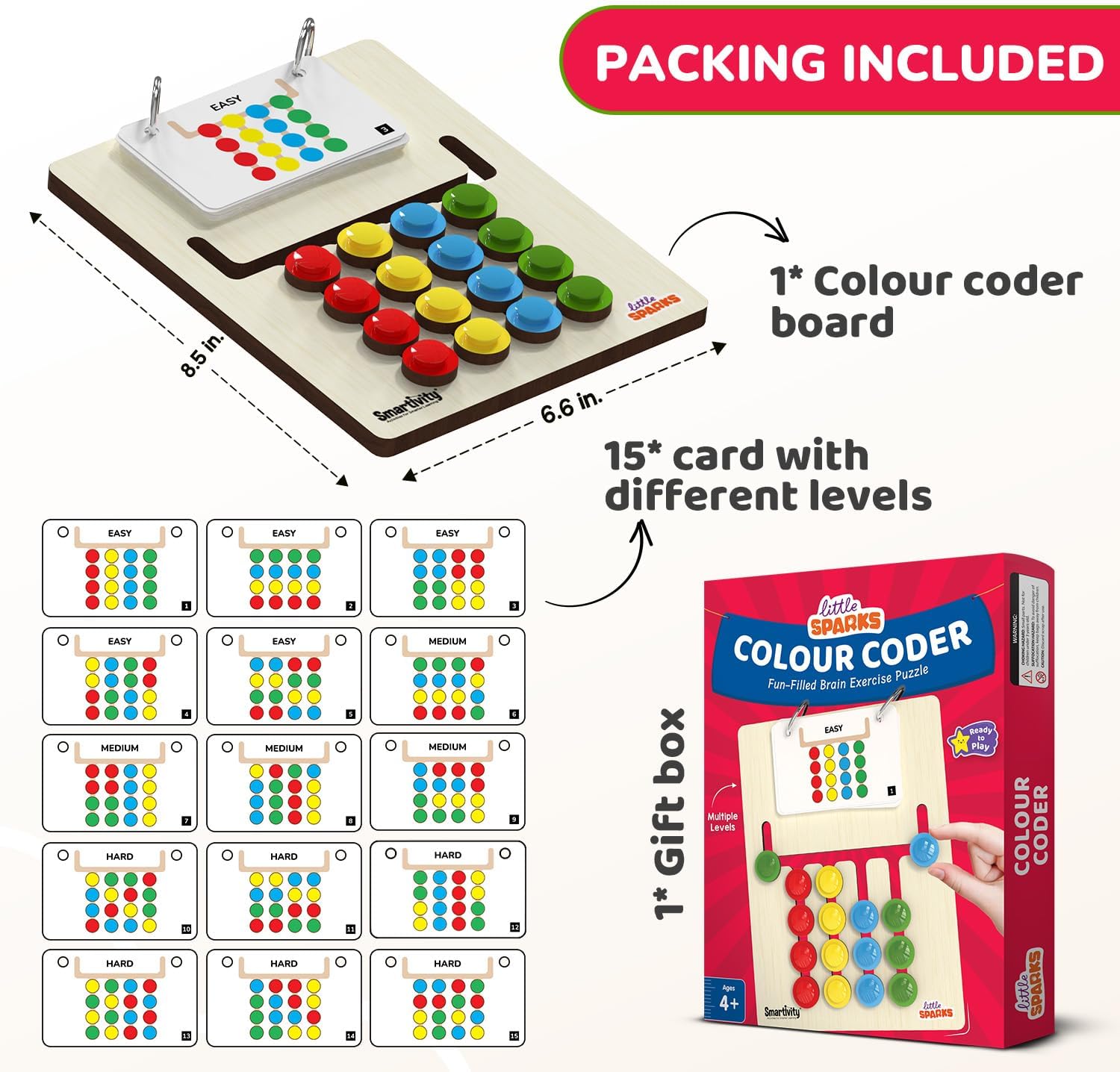 Detalle 1 de Smartivity Wooden Slide Puzzle