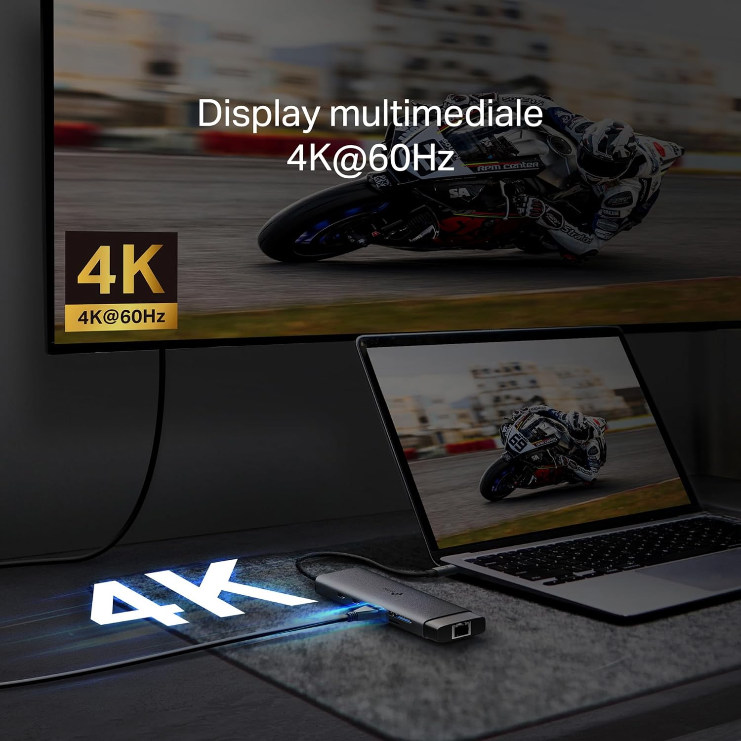 Thumbnail 4 de TP-Link UH9120C Hub USB‑C 9-in-1: HDMI 4K@60Hz, Ethernet, SD/microSD, PD 100W e 3x USB 3.0
