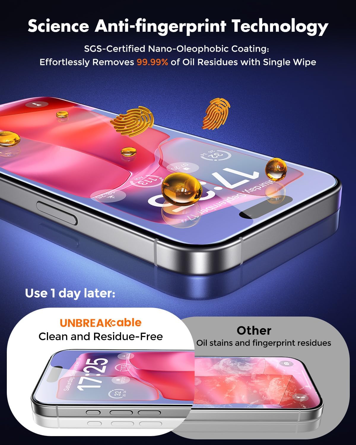 Thumbnail 5 de UNBREAKcable iPhone 16 Pro 6.3-inch Screen Protector