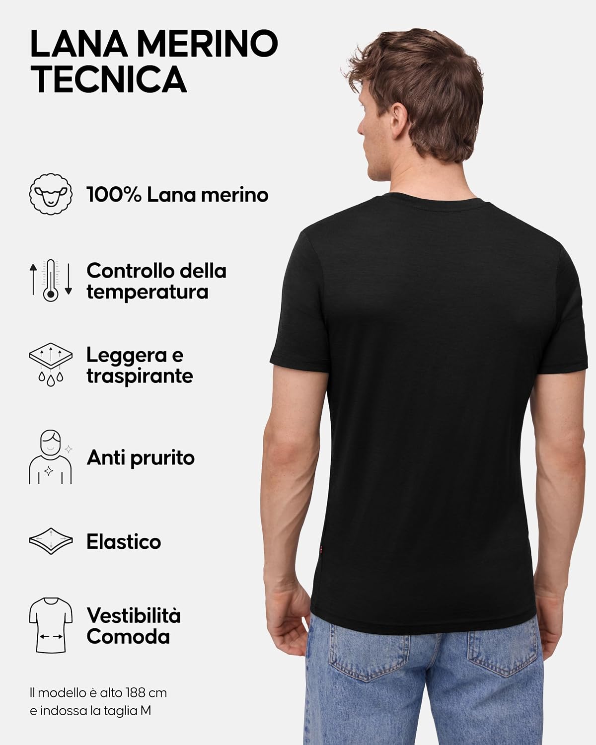 Detalle 2 de DANISH ENDURANCE Maglia termica 1 o 2 paia