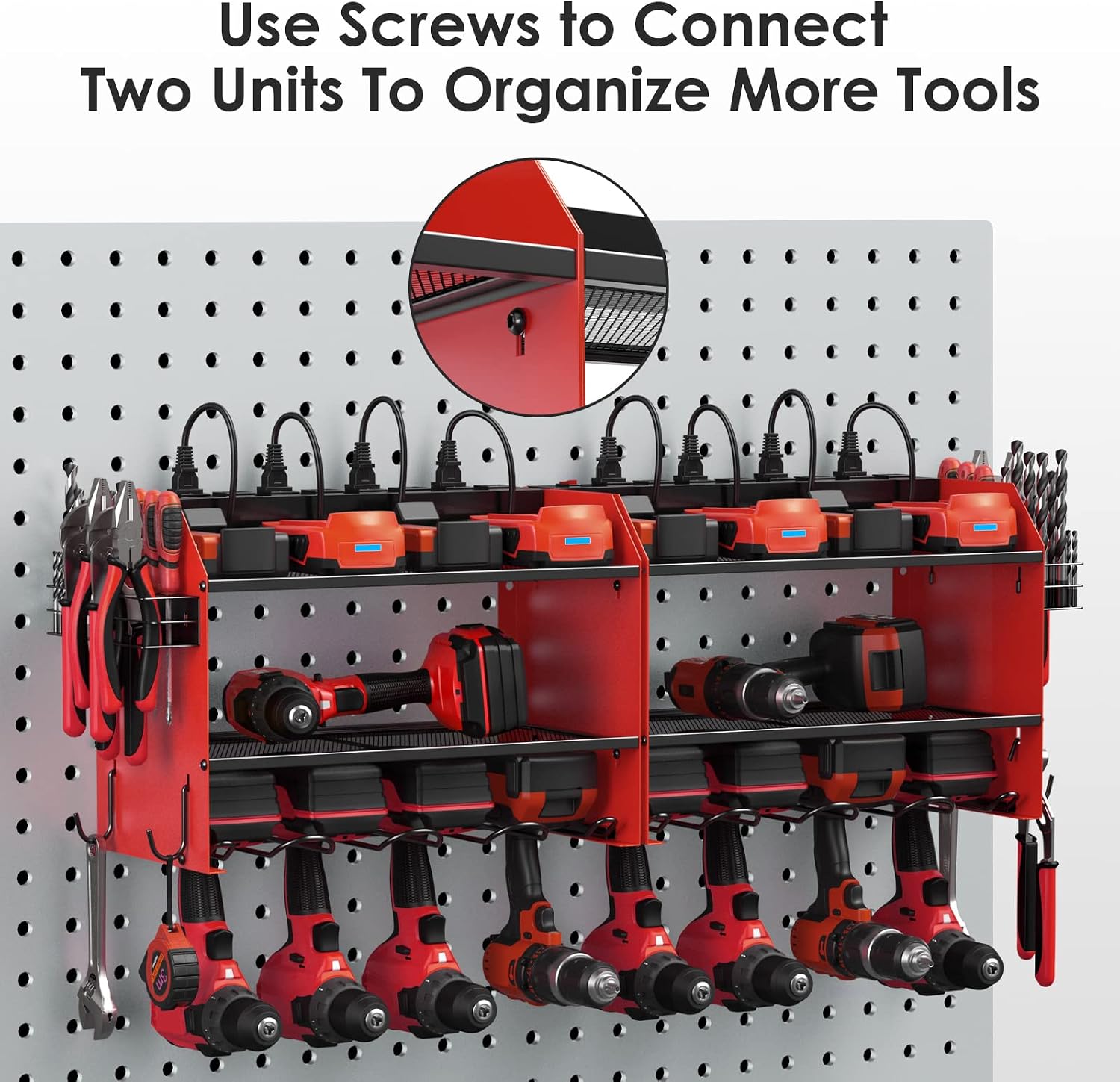 Thumbnail 5 de CCCEI Wall-Mount Tool Organizer, 3-Tier