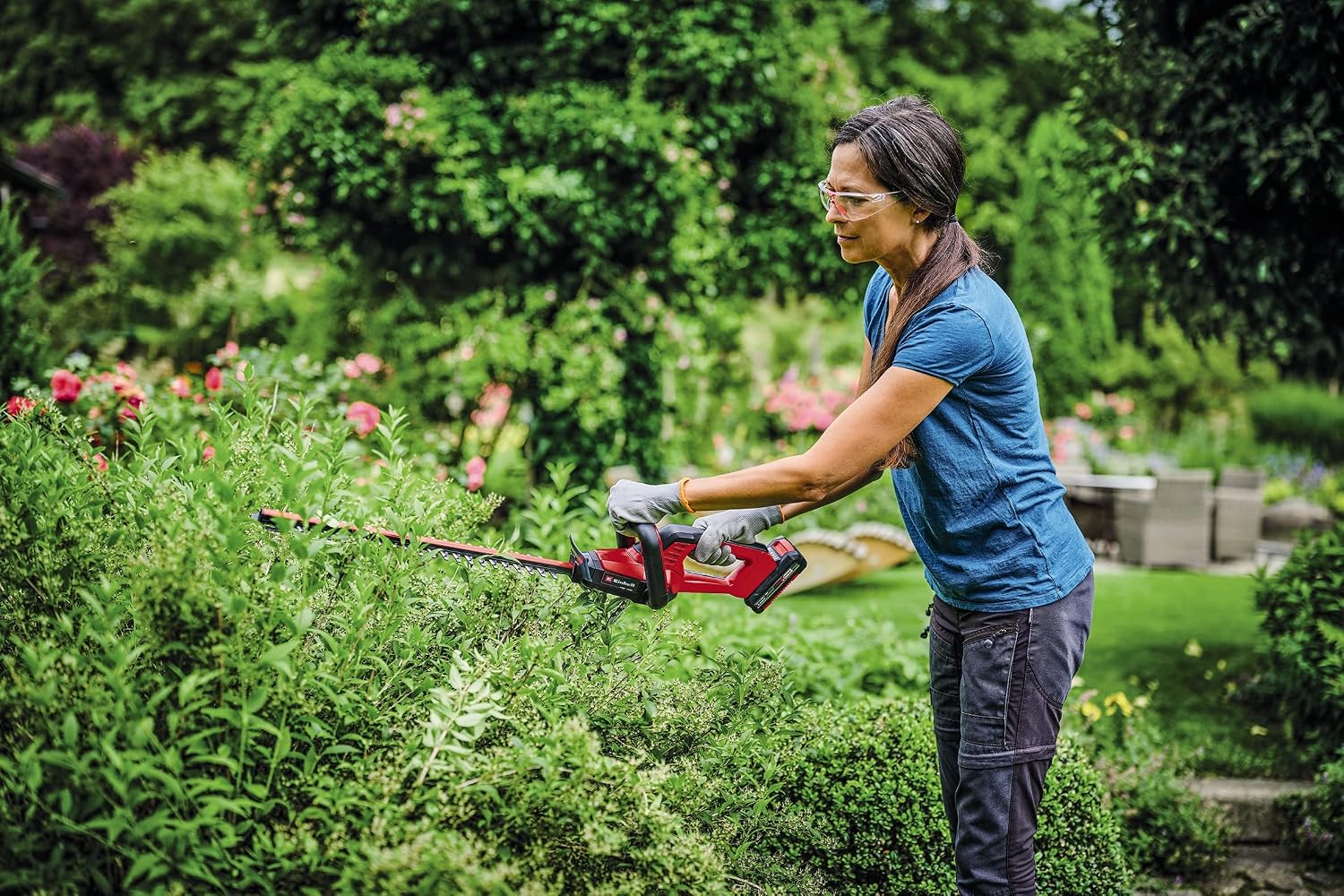 Thumbnail 3 de Einhell 18V Power X-Change Cordless Hedge Trimmer 50cm (GE-CH 18/50 Li) – a practical choice for tidy hedges