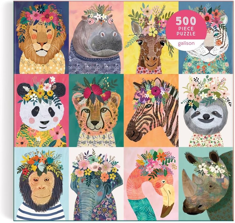 Thumbnail 1 de Wild Spirit Jigsaw Puzzle (500 pieces) — Galison 9780735375055