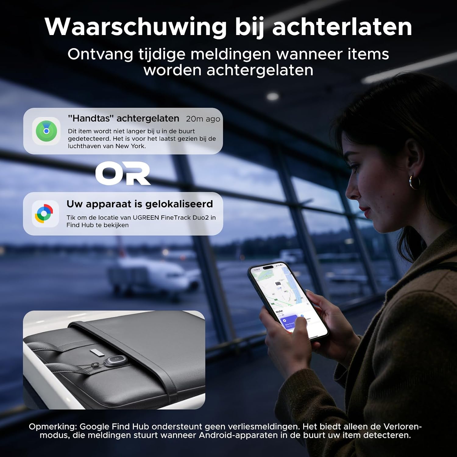Thumbnail 6 de UGREEN FineTrack Duo 2 trackers, 4-pack met USB-C-laden en IP68