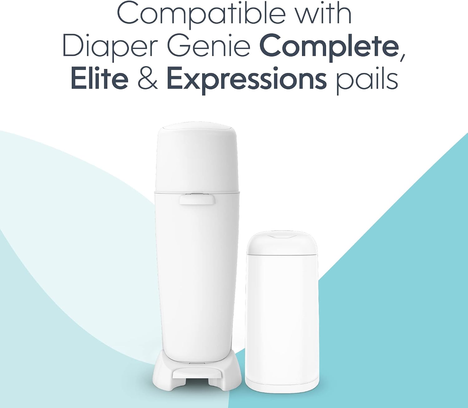 Thumbnail 3 de Diaper Genie Diaper Pail System Refills, 6-Pack, Blue, Unscented