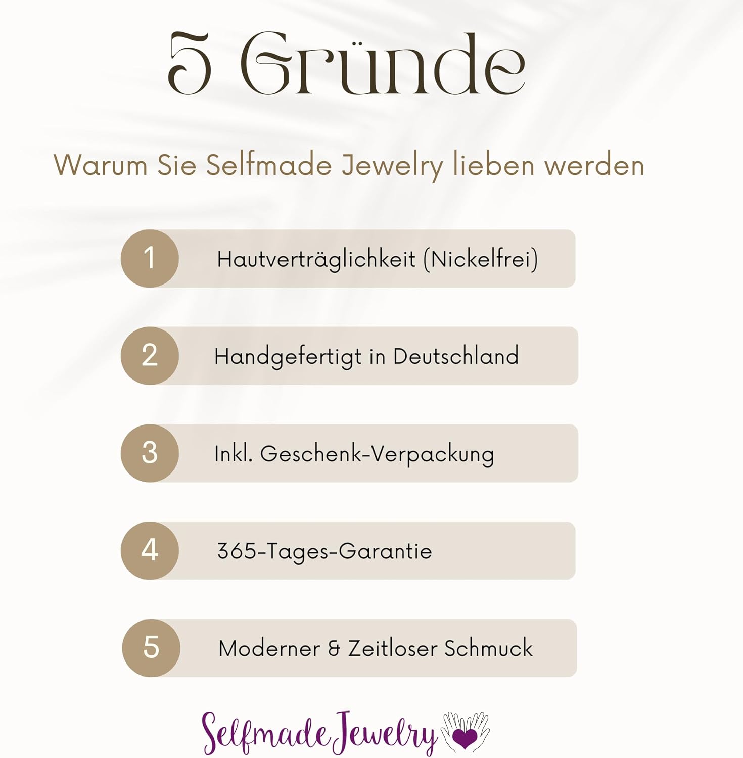 Detalle de Selfmade Jewelry Damen-Armband „Kreis“ in Silber – größenverstellbares Makramee-Armbändchen inkl. Geschenkverpackung