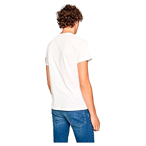 Detalle 2 de Pepe Jeans T-Shirt Regular Fit con maxi logo y algodón sostenible