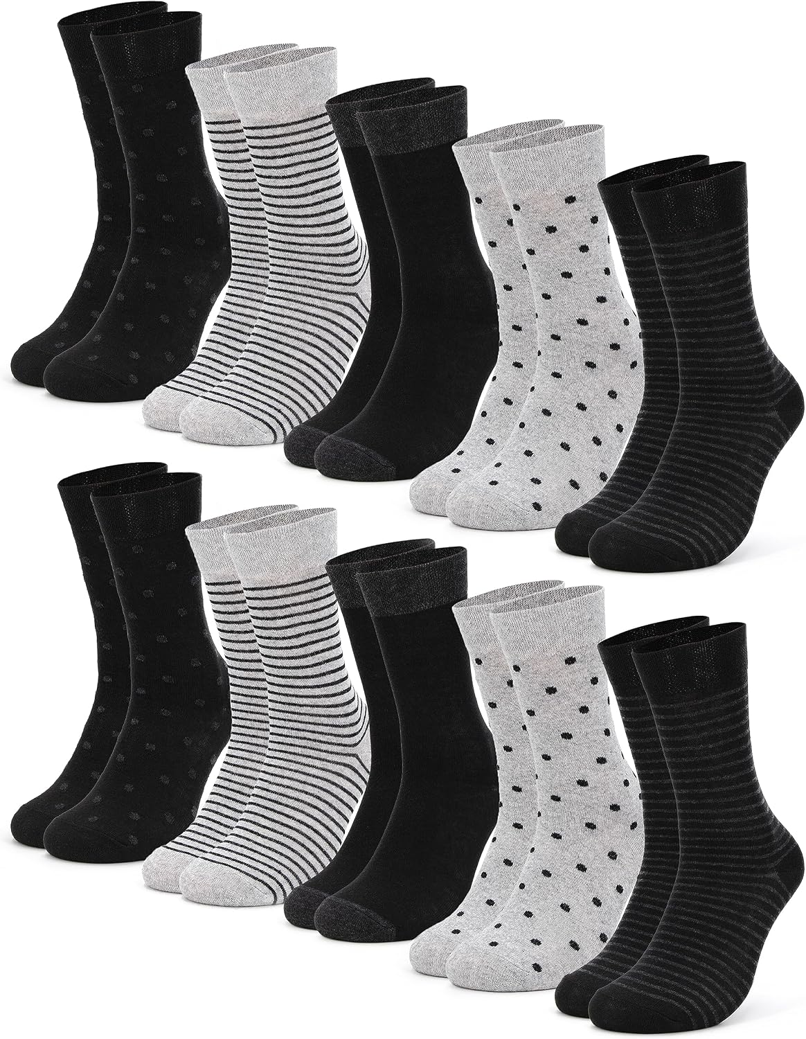 Detalle de Occulto Michaela pack 10 calcetines mujer