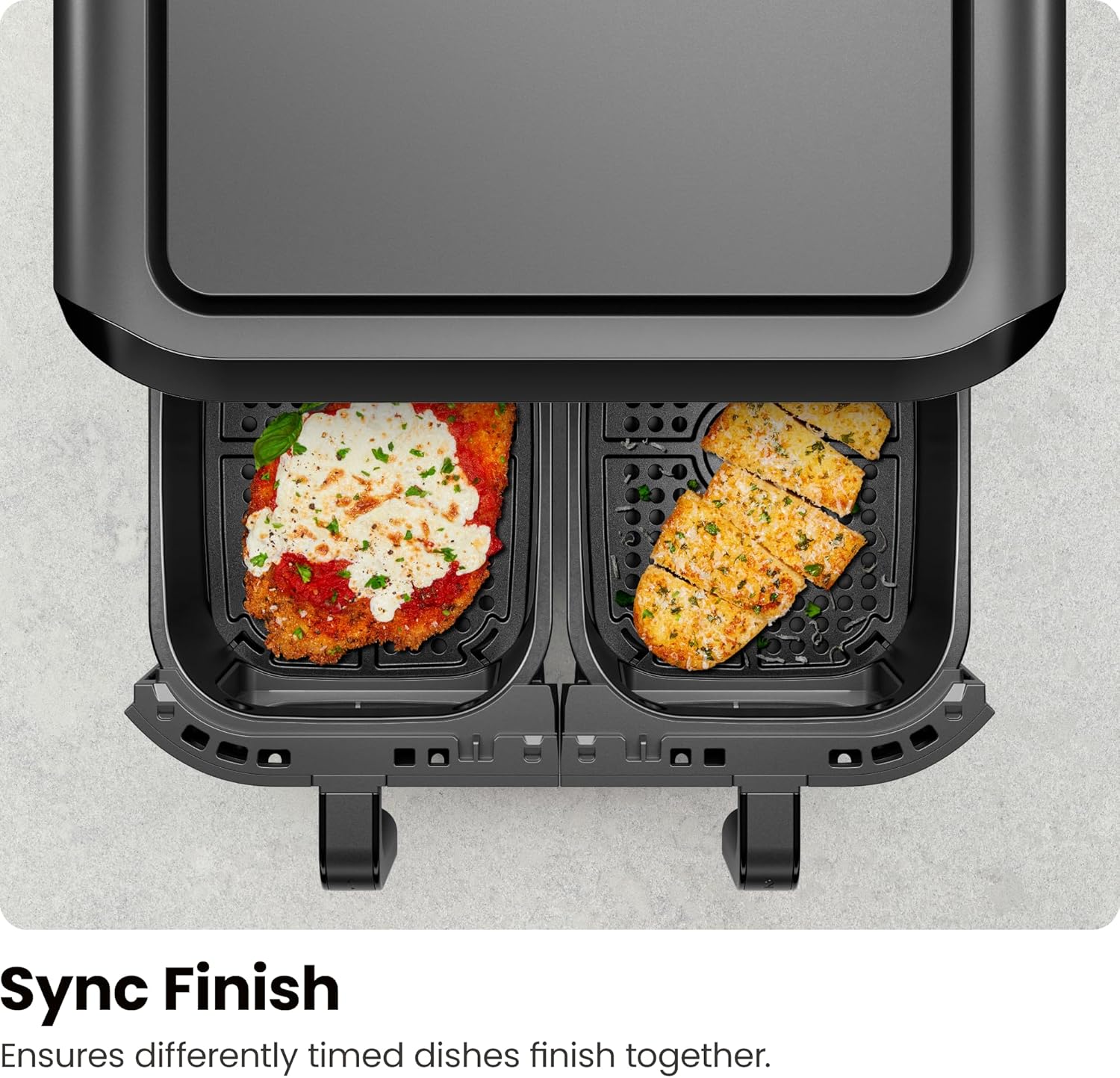 Thumbnail 2 de CHEFMAN 5.6L Dual Air Fryer Oven