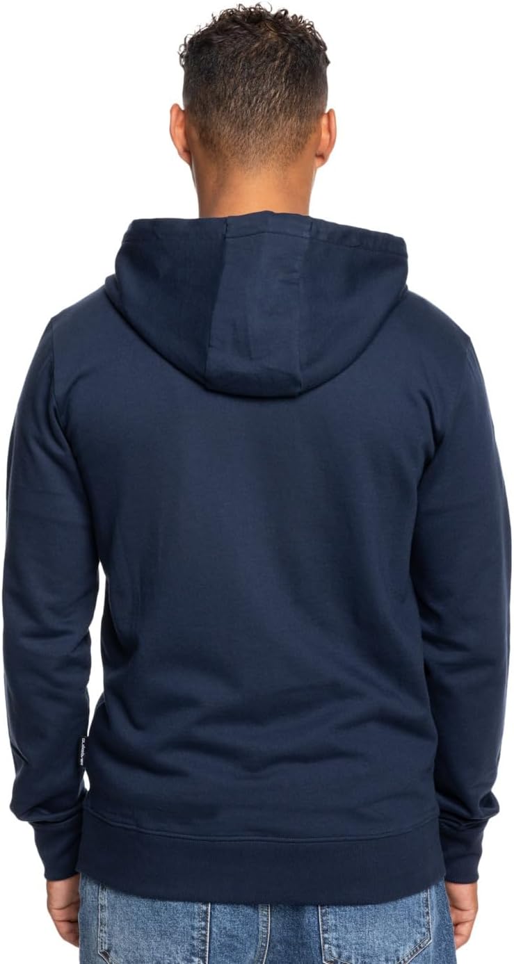 Detalle 2 de Quiksilver Keller Block Zip Sweatshirt Homme — Lot de 1, zip intégral et capuche, coupe Regular