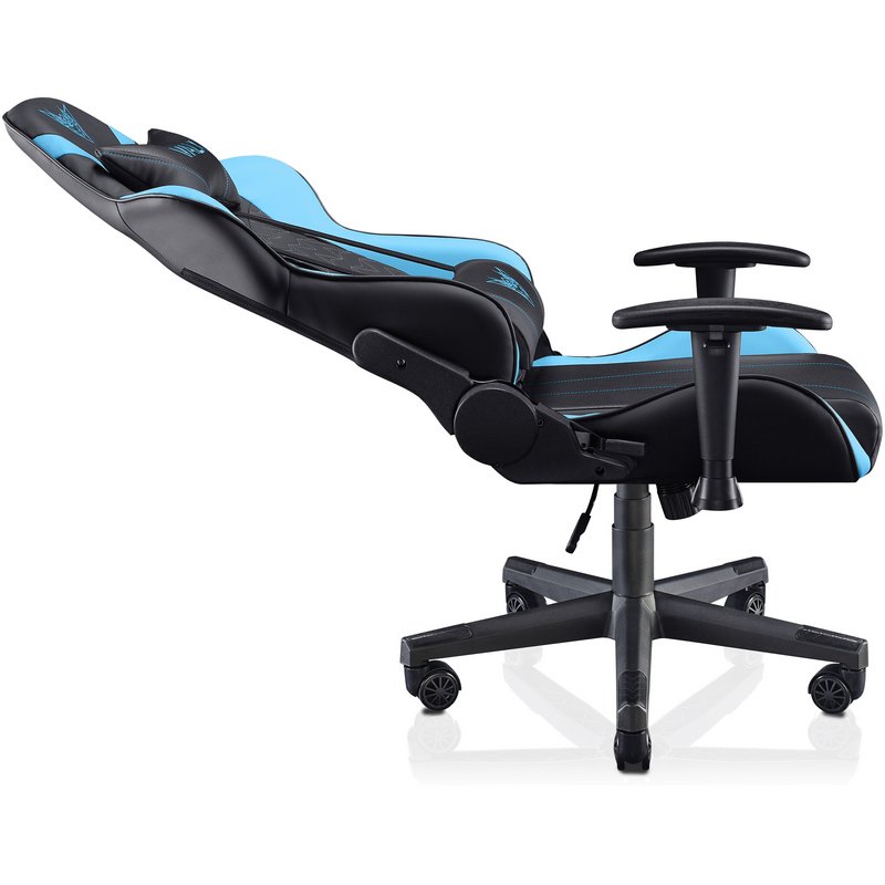 Detalle de VALK Nyx Silla gaming azul/negra