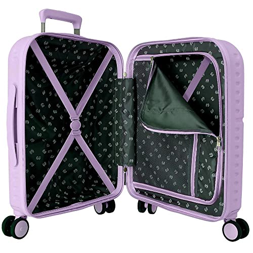 Thumbnail 4 de Pepe Jeans Accent maleta de cabina rígida morada con 4 ruedas dobles y cierre TSA