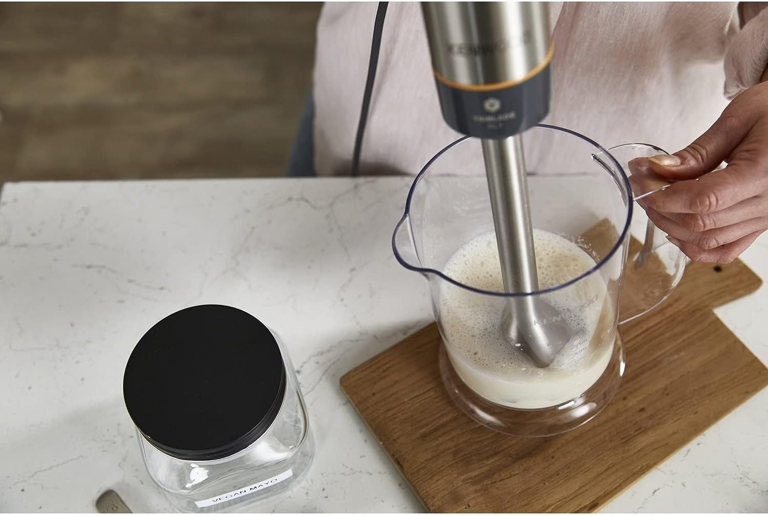 Thumbnail 6 de Kenwood Triblade XL Hand Blender HBM60.307GY with Chopper, Whisk & Masher Attachments