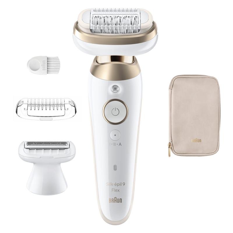 Thumbnail 1 de Braun Silk-épil 9 Flex 9-060: depiladora inalámbrica con 40 pinzas y uso en seco o húmedo