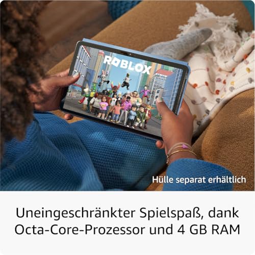 Detalle de Amazon Fire Max 11-Tablet (Neueste Generation) – 11 Zoll, Octa-Core, 4 GB RAM, 128 GB, ohne Werbung, Wi‑Fi 6