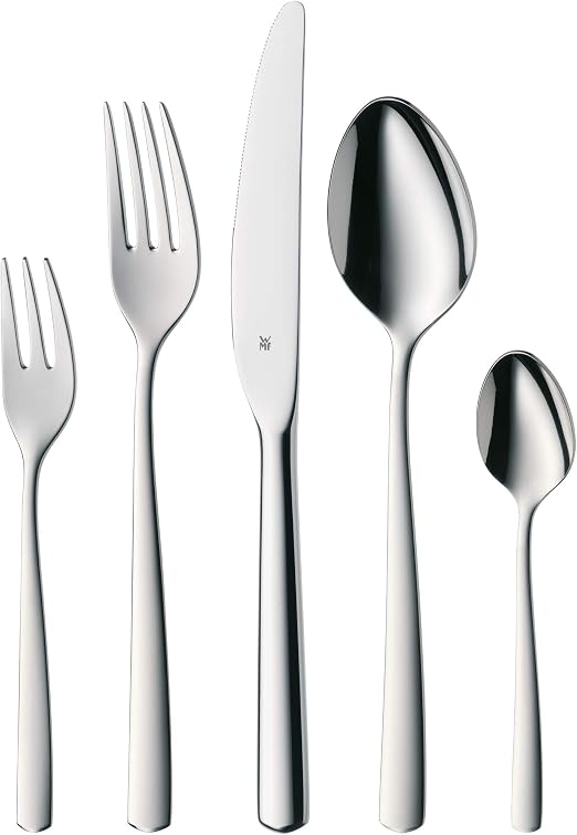 Detalle de WMF Boston - Cubertería 60 Piezas de Acero Inoxidable 🍽