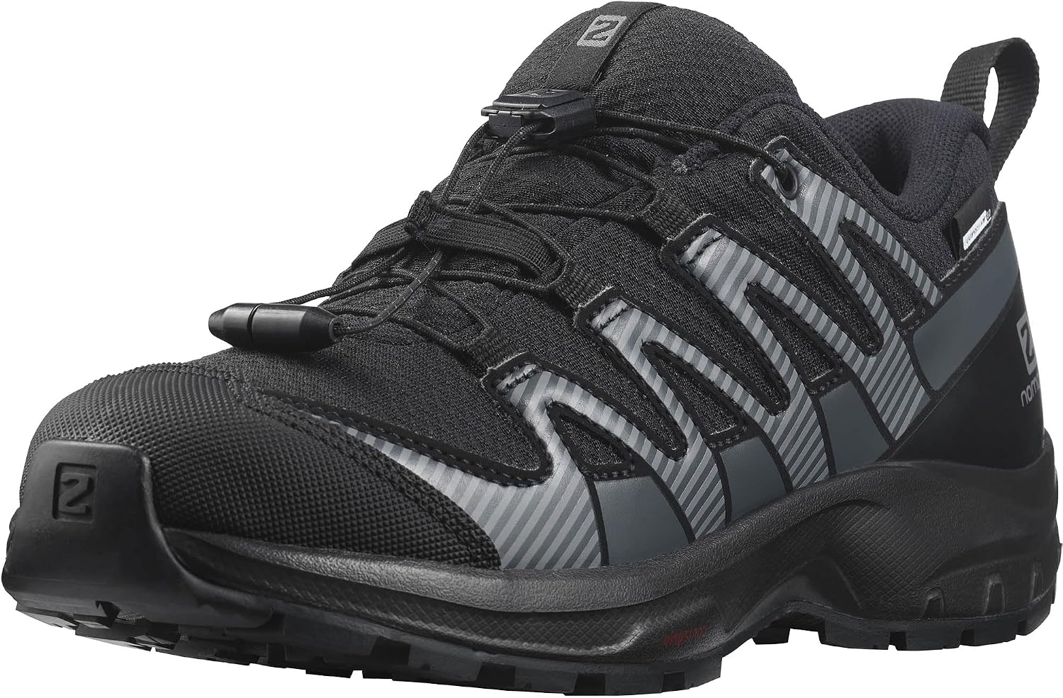 Detalle de Salomon XA PRO V8 Climasalomon Waterproof Scarpe da Bambini – Earth Red, 31