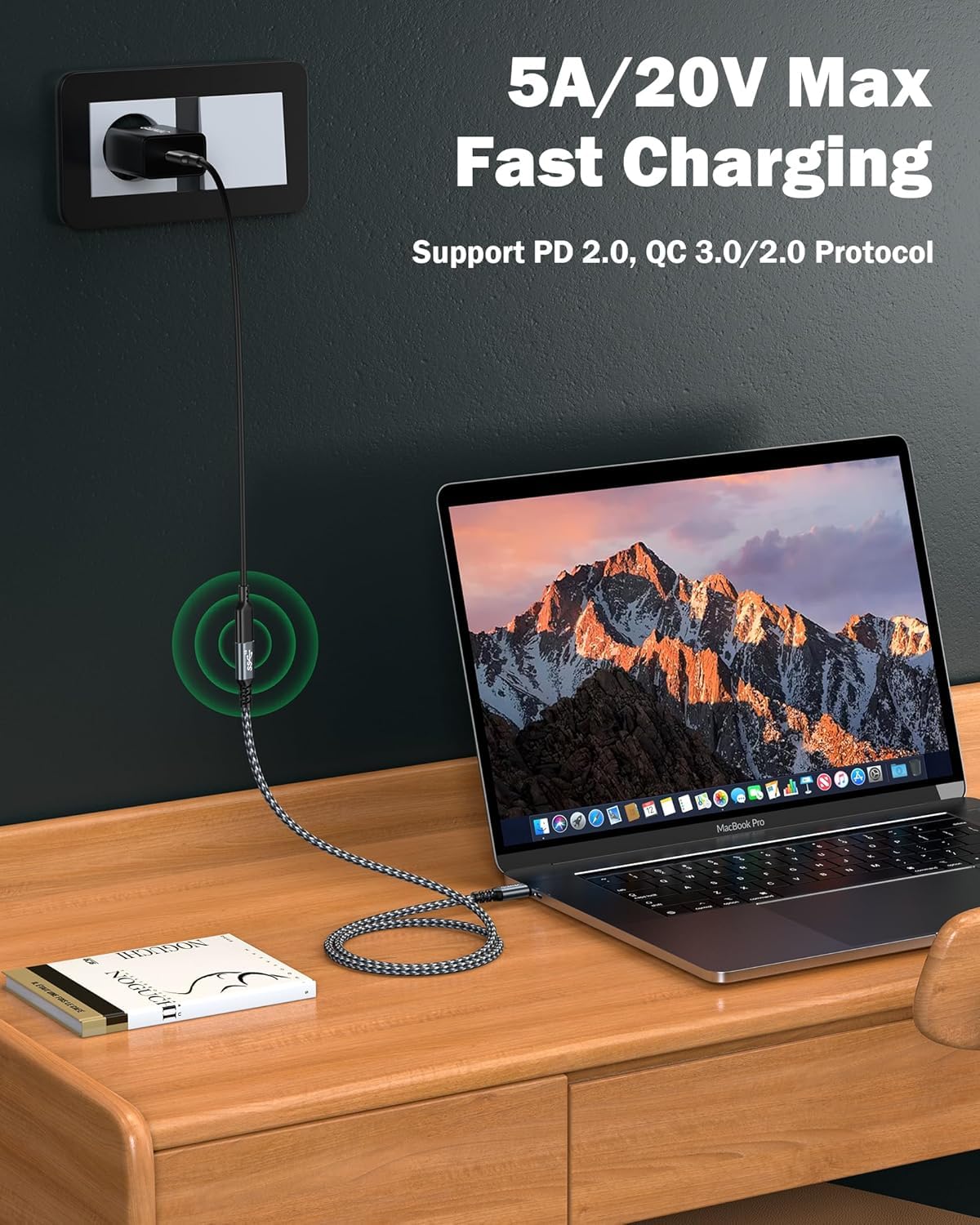 Detalle 2 de USB C Verlängerungskabel 3 m für 100W