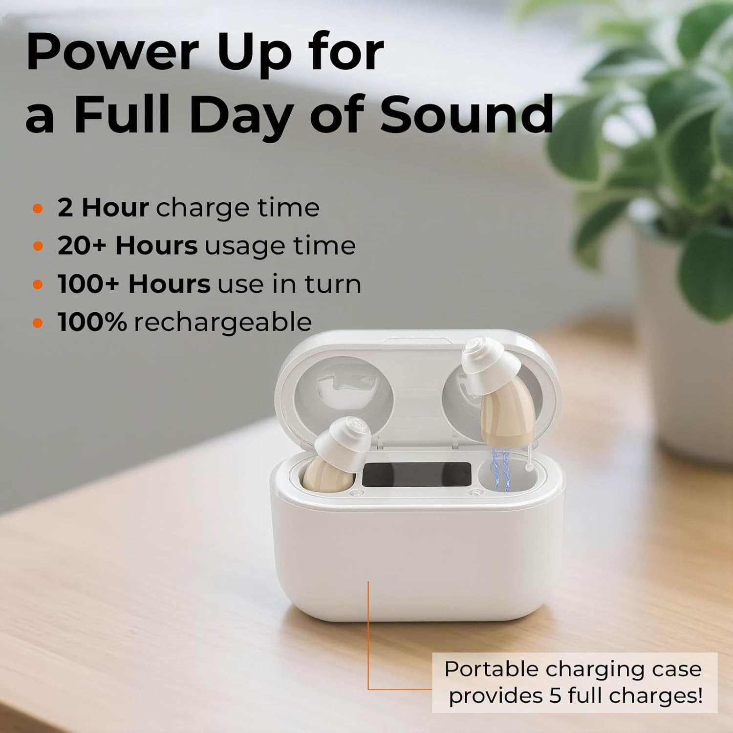 Thumbnail 2 de Kaiouli Invisible Hearing Amplifier for Seniors with Crystal Sound