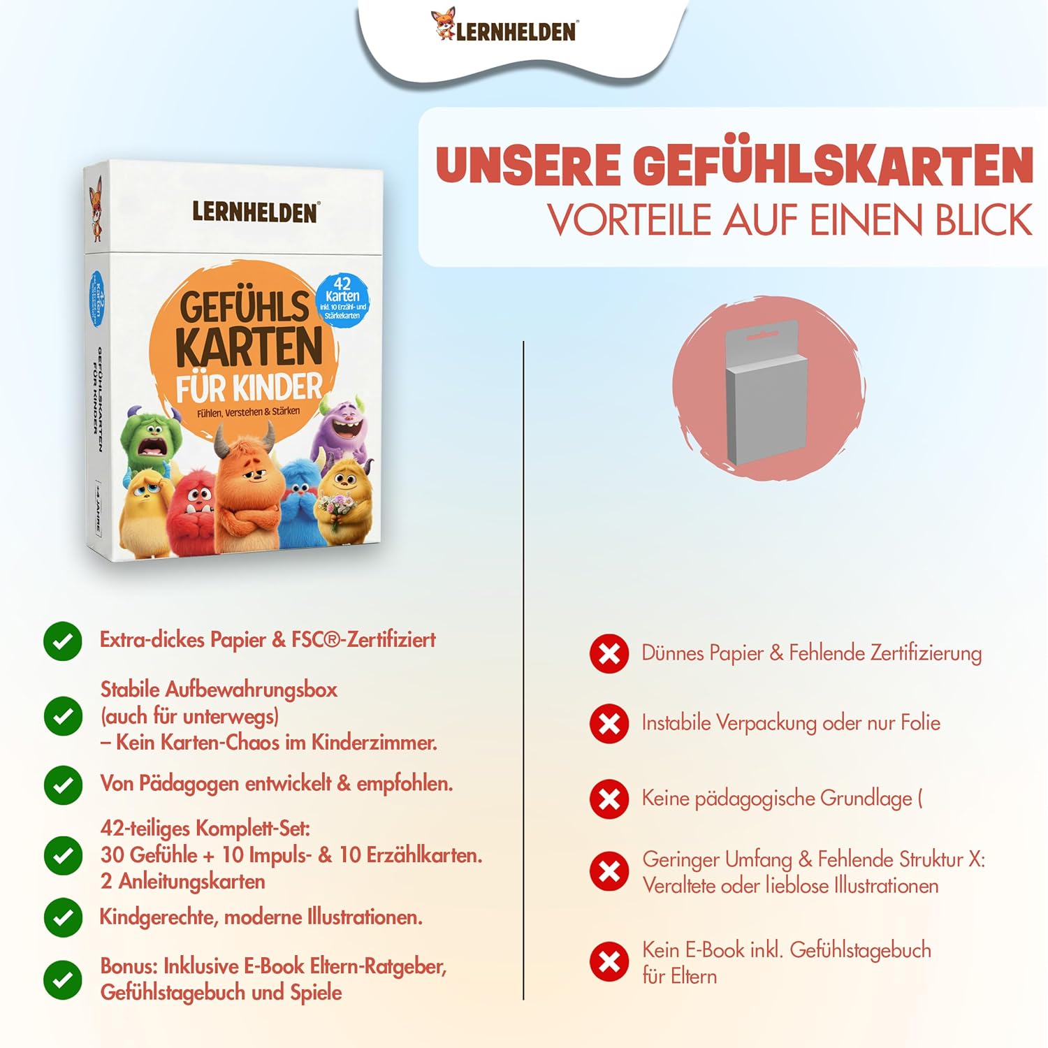 Thumbnail 6 de 42 Gefühlskarten für Kinder für Emotionsspiel