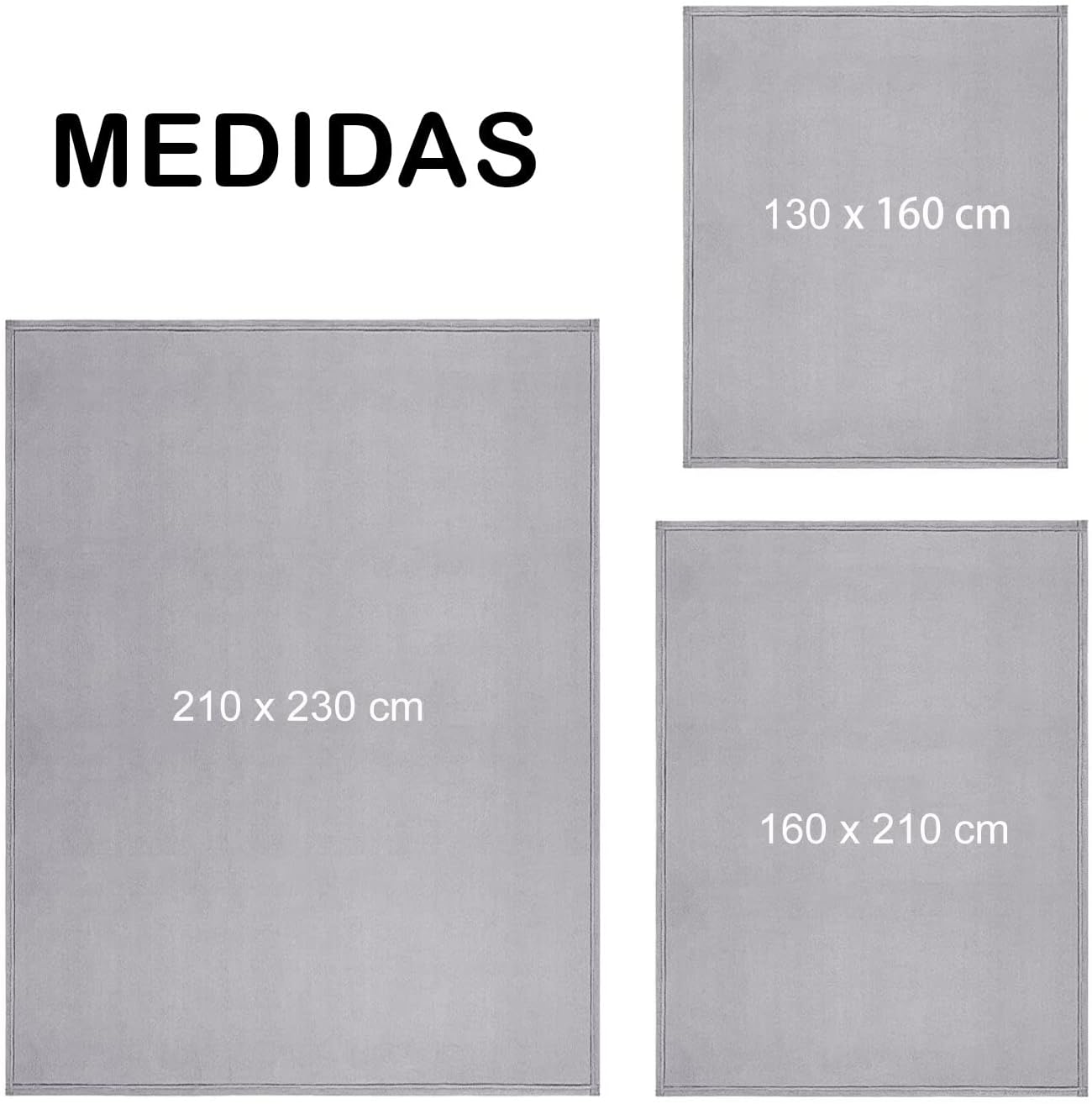 Thumbnail 5 de Mercury Textil manta 130x160 marrón