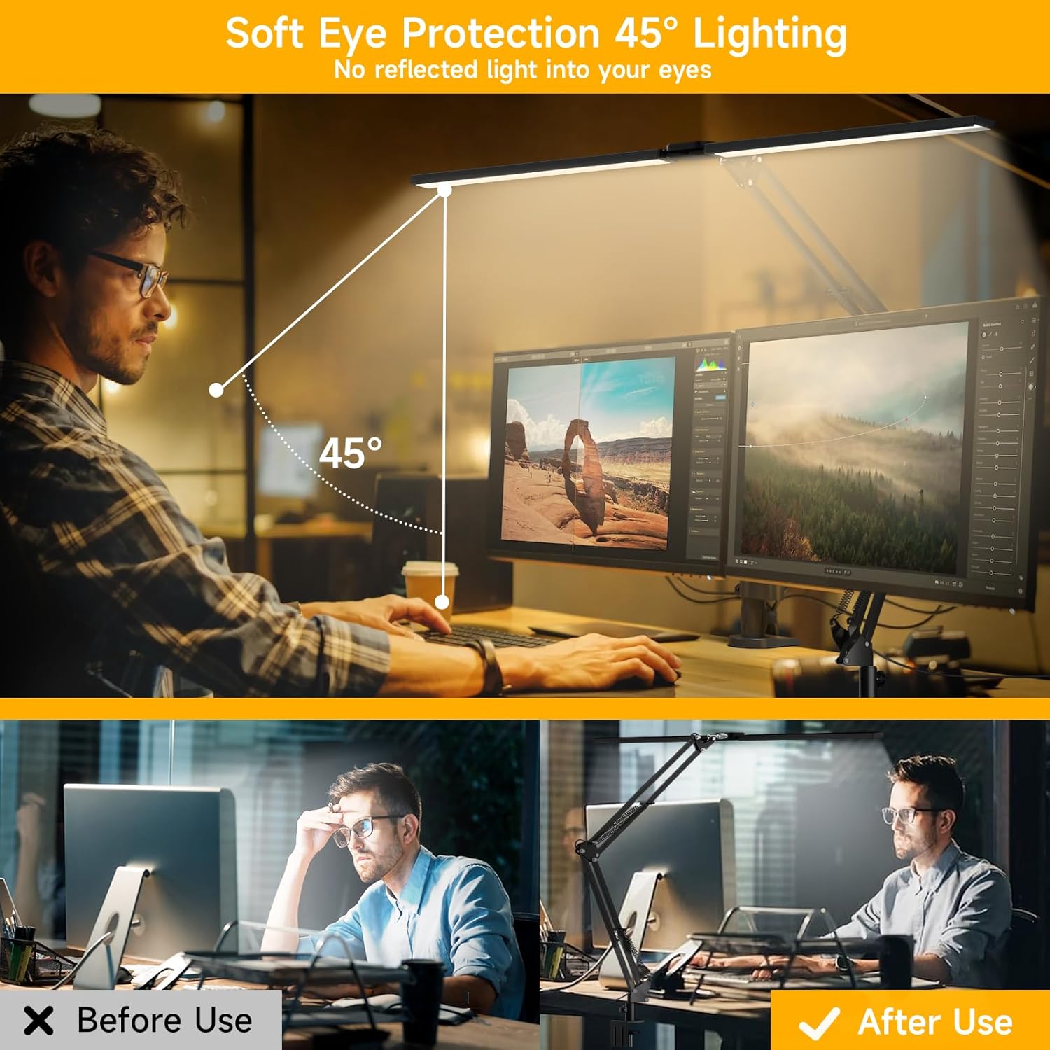 Thumbnail 3 de SKYLEO LED Desk Lamp 2400 LM — eye‑care desk light