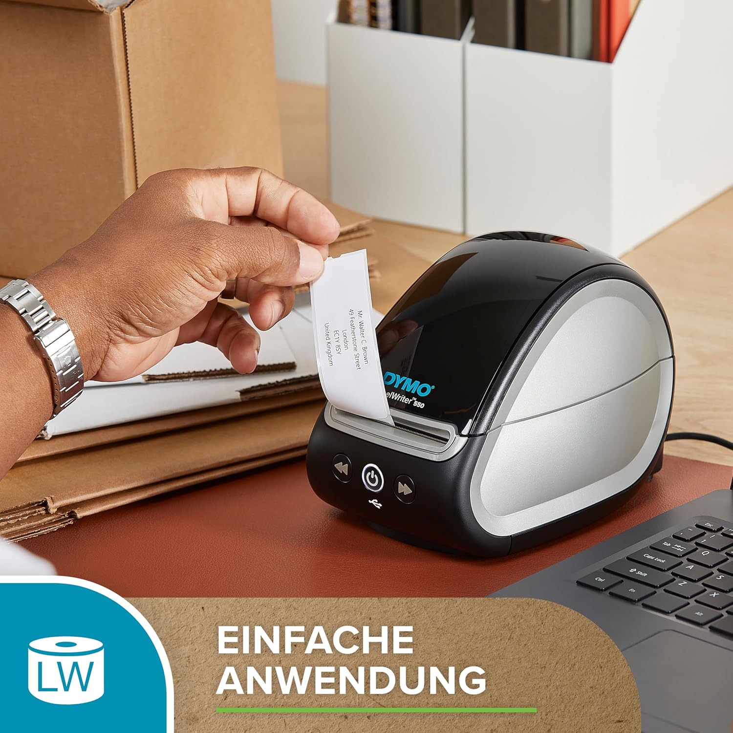 Detalle 2 de DYMO LabelWriter Versandetiketten 1.320 Stk.