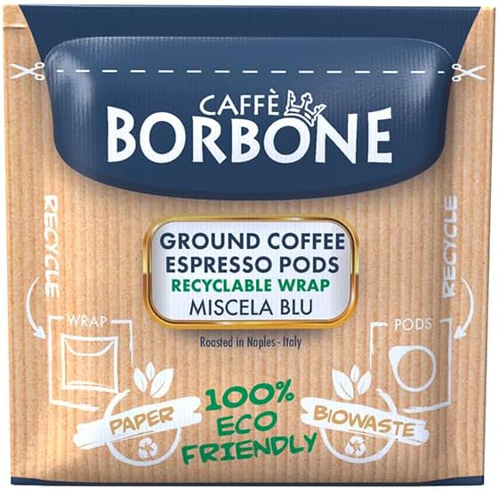 Thumbnail 1 de Caffè Borbone Cápsulas Compostables Azul 150 – Compatible ESE