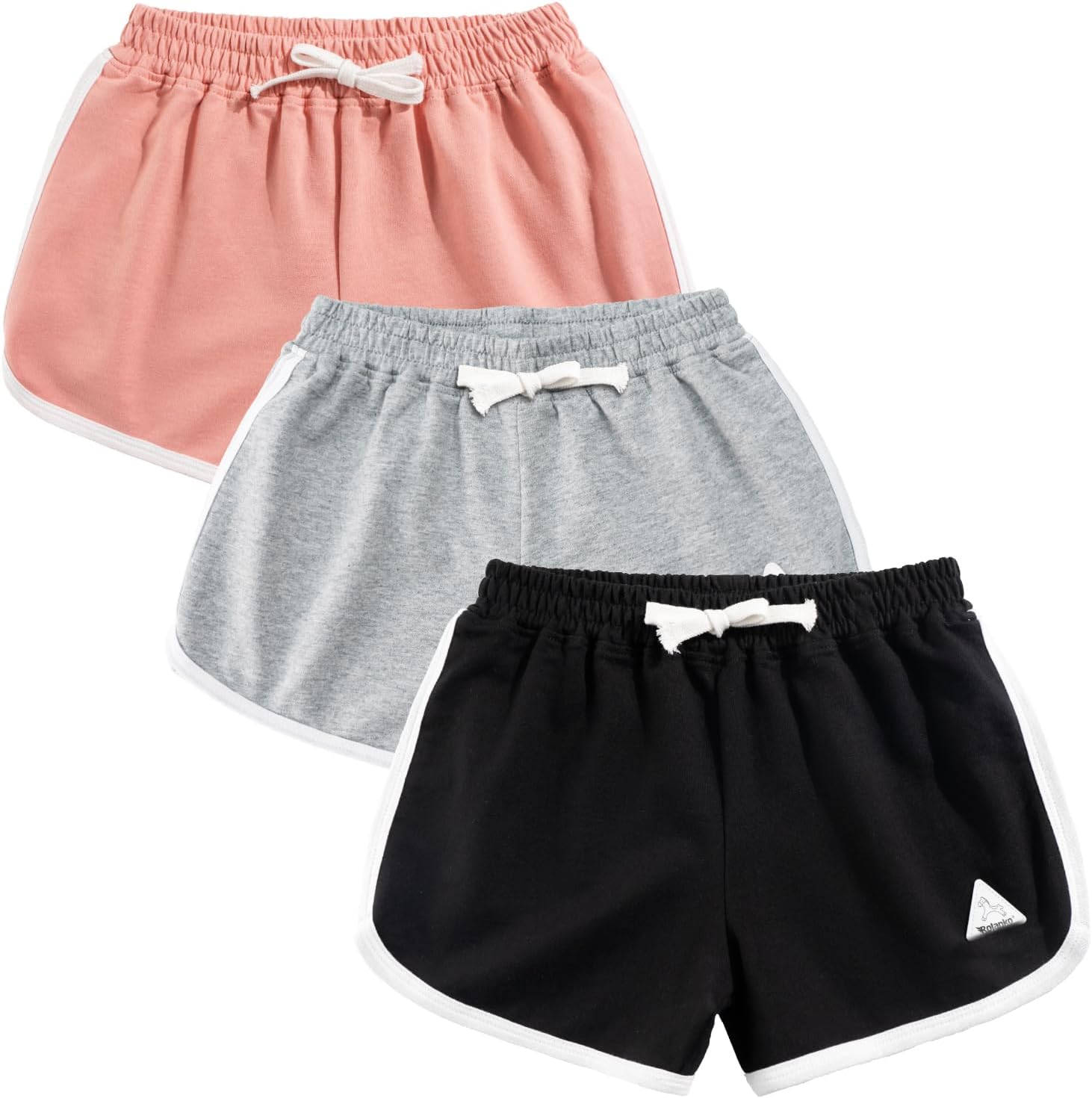 Thumbnail 2 de Rolanko Shorts fille sport coton été 🏃‍♀