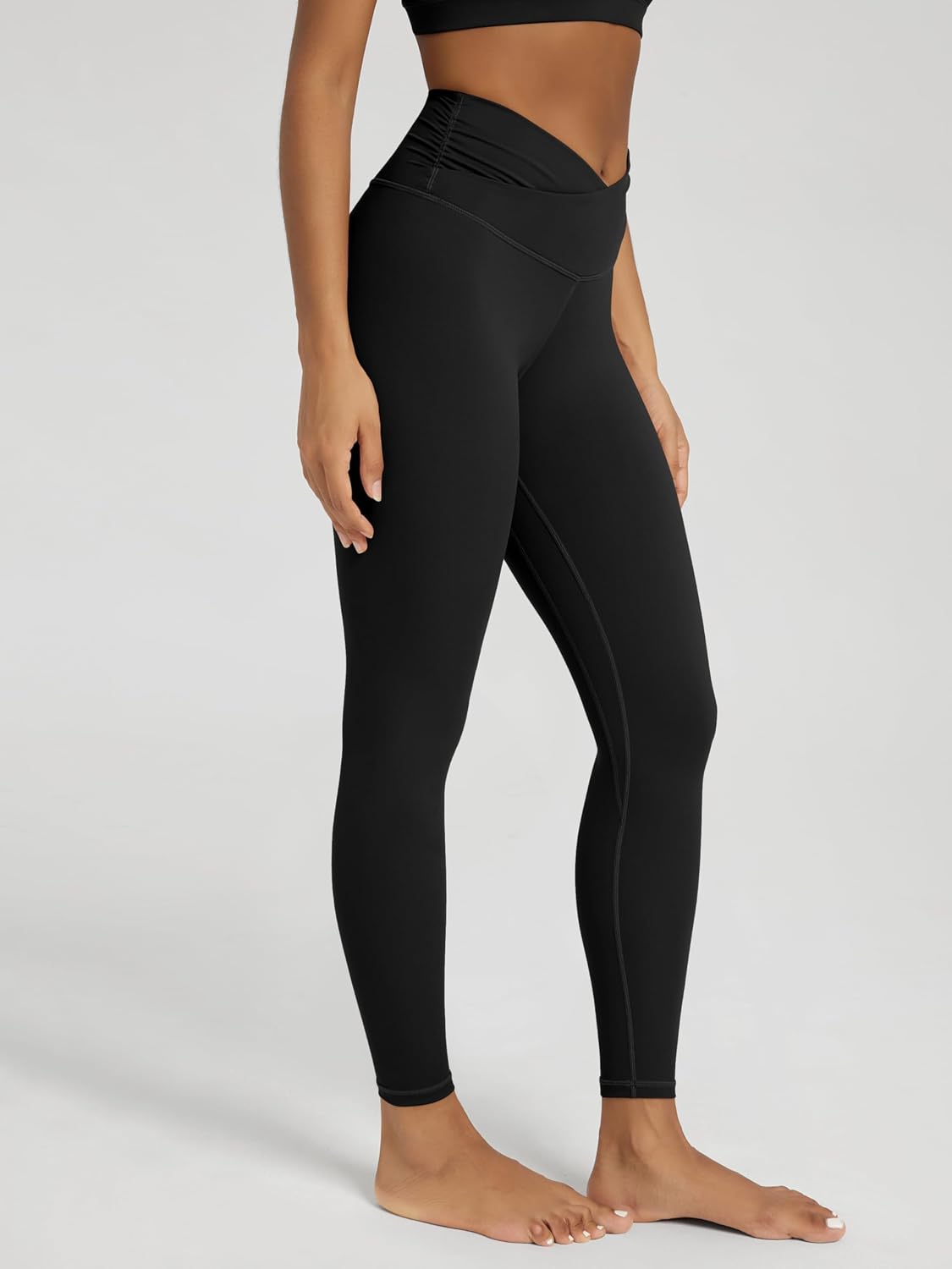 Detalle 2 de ODODOS Cross Waist Yoga Leggings 25