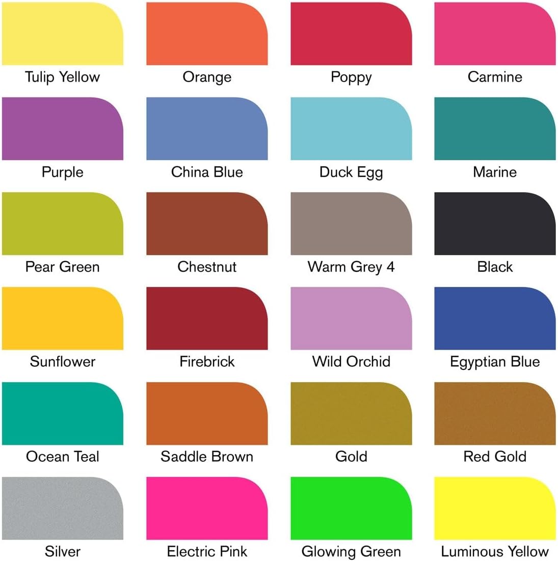 Detalle de Winsor & Newton 0290037 Professioneller Layout Mixed Marker 24 Farben Set – Präzises Zeichnen, Design und Layouts