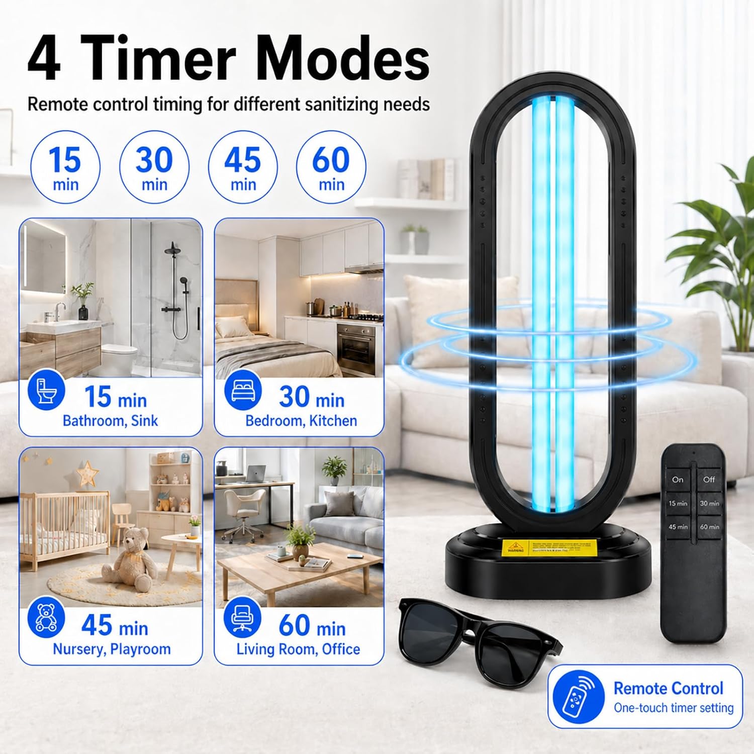 Thumbnail 3 de Feefir UV Light Sanitizer 4-Speed UVC