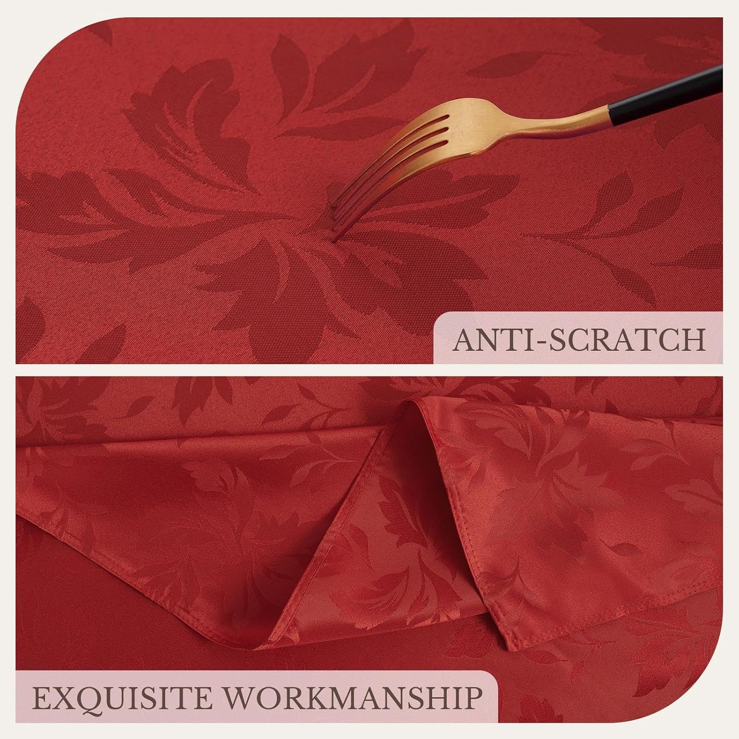 Thumbnail 5 de Romanstile Jacquard Tablecloth 60 x 102 Inch