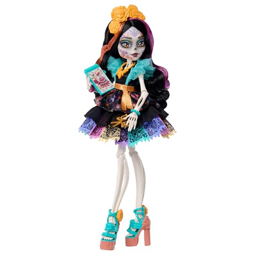 Detalle 2 de Monster High Skelita Calaveras Muñeca