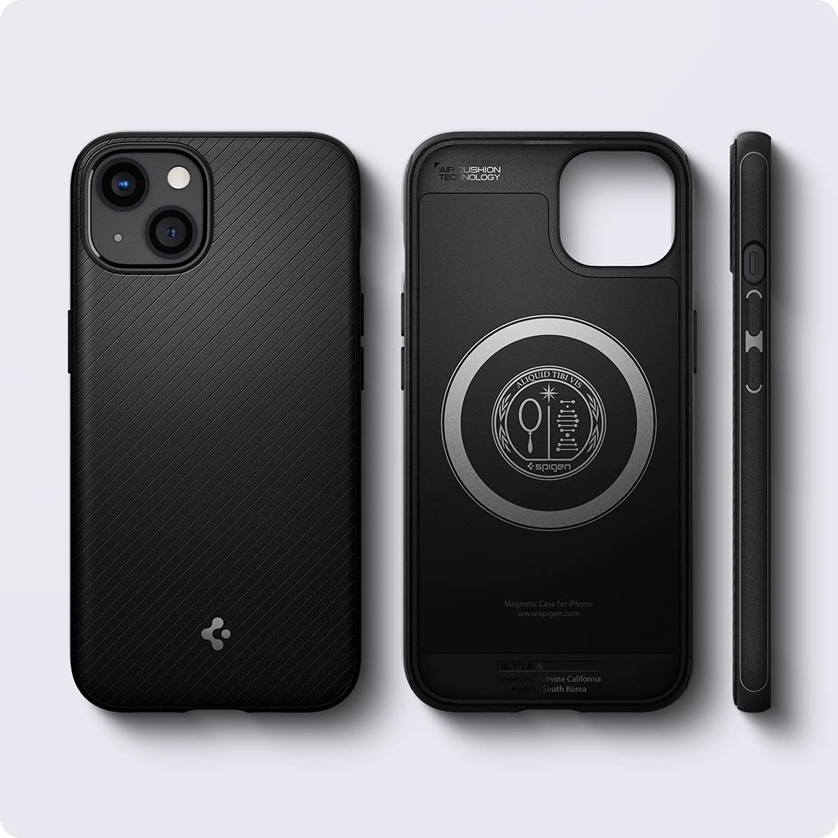 Thumbnail 6 de Spigen Mag Armor Magfit coque pour iPhone 13 mini compatible MagSafe – Noir mat