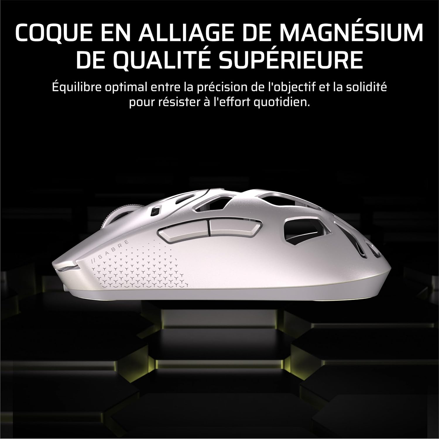 Thumbnail 2 de Corsair Sabre v2 Pro MG sans fil : souris gaming légère 56 g, 33 000 DPI et 8 000 Hz