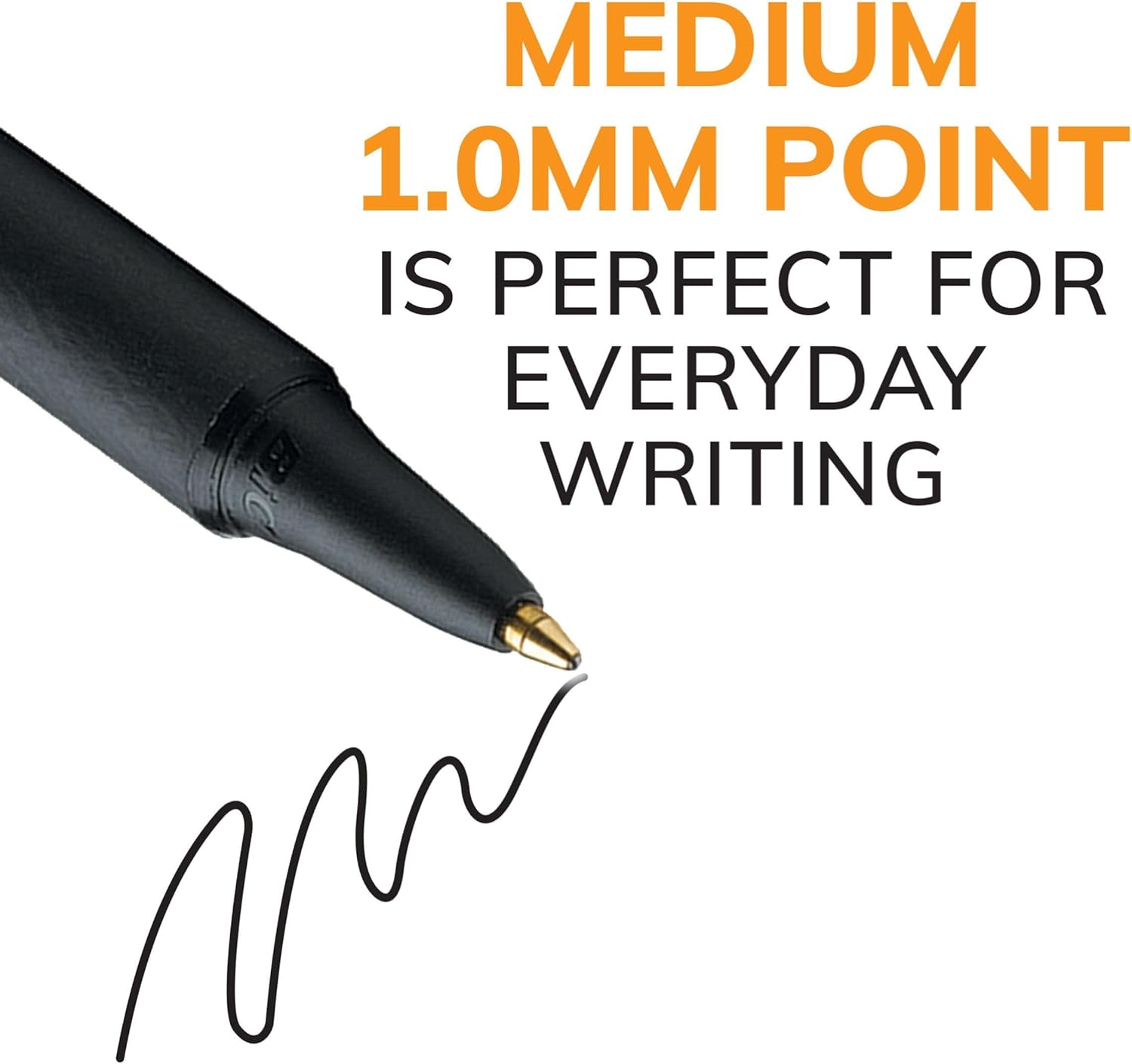 Thumbnail 1 de BIC Soft Feel Clic Grip Kugelschreiber 1,0 mm, 12er Pack 🖊️