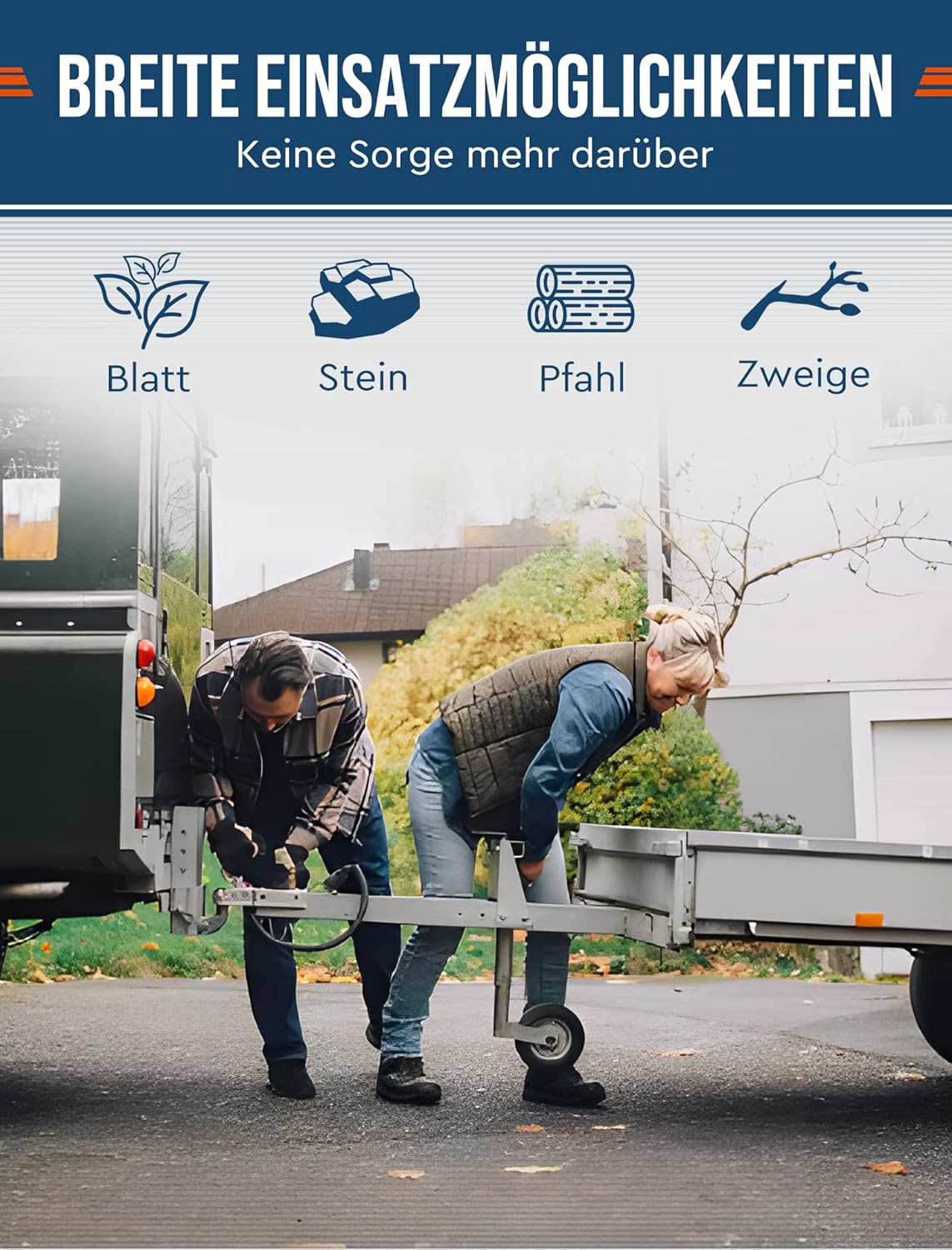 Thumbnail 4 de Ezcasch Anhängernetz 2x3m feinmaschig